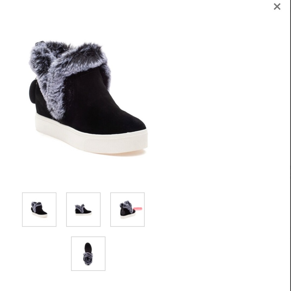 J/Slides Sean Boot Black Weatherproof Suede - image 5